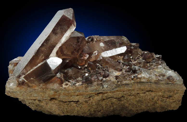 Quartz with Hematite inclusions from Orange River, Namakwa, Northern Cape Province, South Africa