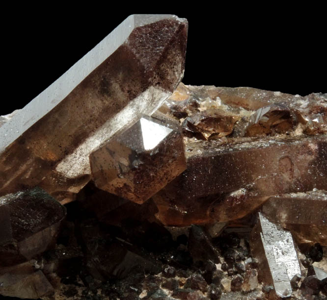 Quartz with Hematite inclusions from Orange River, Namakwa, Northern Cape Province, South Africa