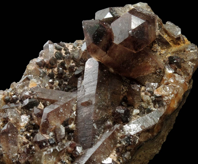 Quartz with Hematite inclusions from Orange River, Namakwa, Northern Cape Province, South Africa