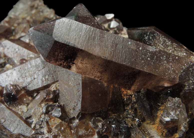 Quartz with Hematite inclusions from Orange River, Namakwa, Northern Cape Province, South Africa