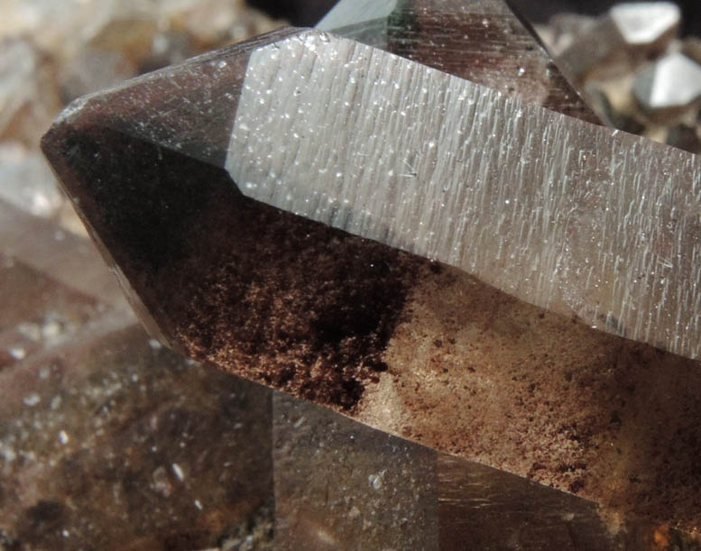 Quartz with Hematite inclusions from Orange River, Namakwa, Northern Cape Province, South Africa