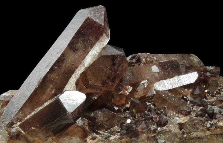 Quartz with Hematite inclusions from Orange River, Namakwa, Northern Cape Province, South Africa