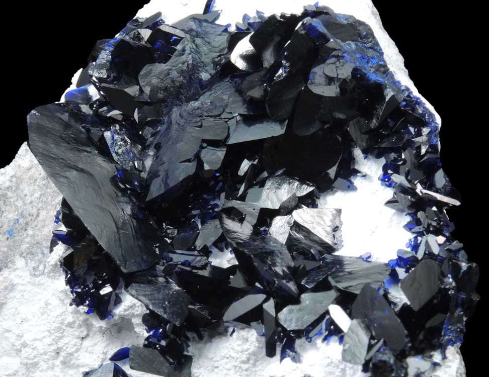 Azurite from Milpillas Mine, Cuitaca, Sonora, Mexico