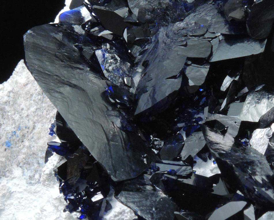 Azurite from Milpillas Mine, Cuitaca, Sonora, Mexico