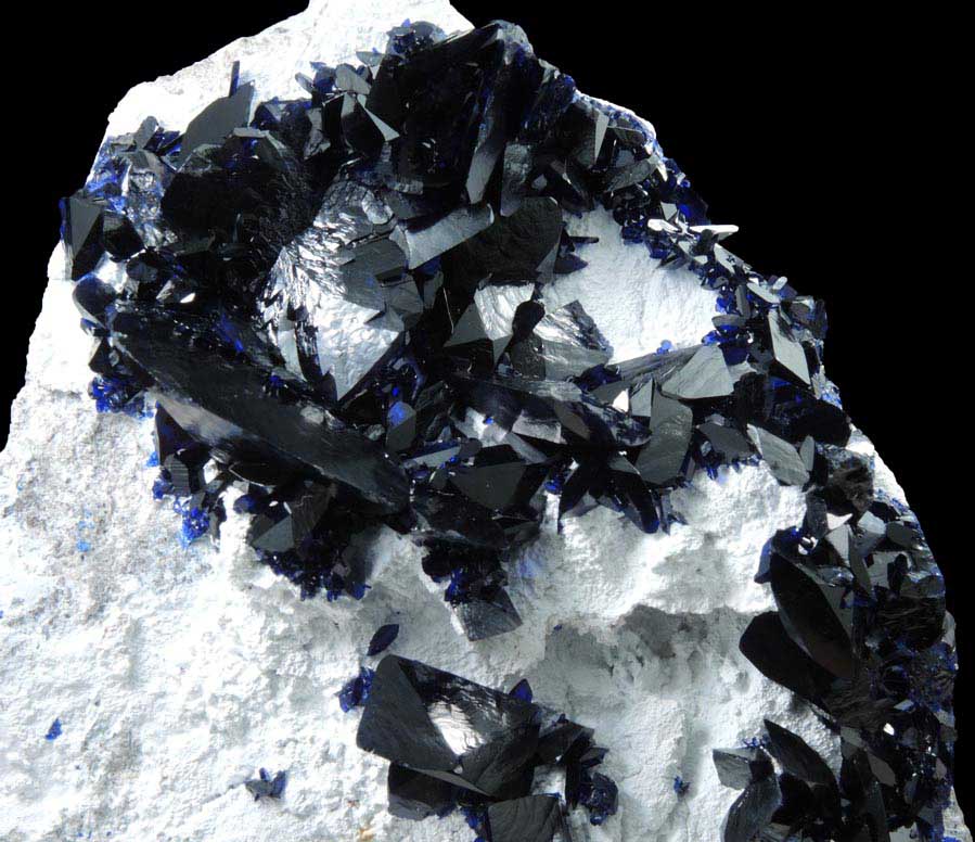 Azurite from Milpillas Mine, Cuitaca, Sonora, Mexico