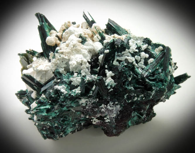Volborthite and Brochantite from Milpillas Mine, Cuitaca, Sonora, Mexico