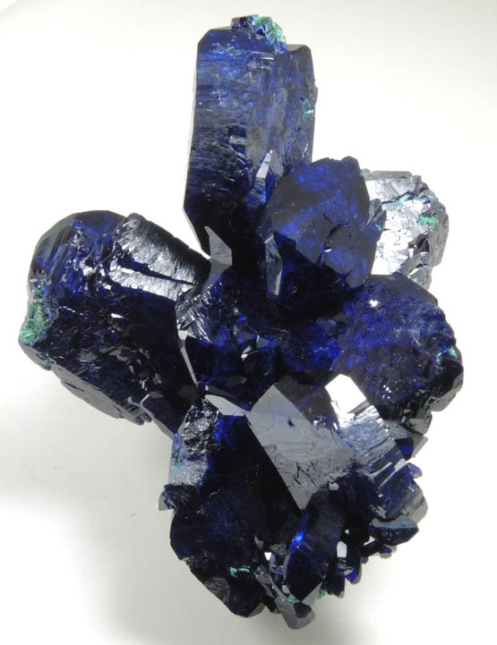 Azurite with Malachite from Milpillas Mine, Cuitaca, Sonora, Mexico