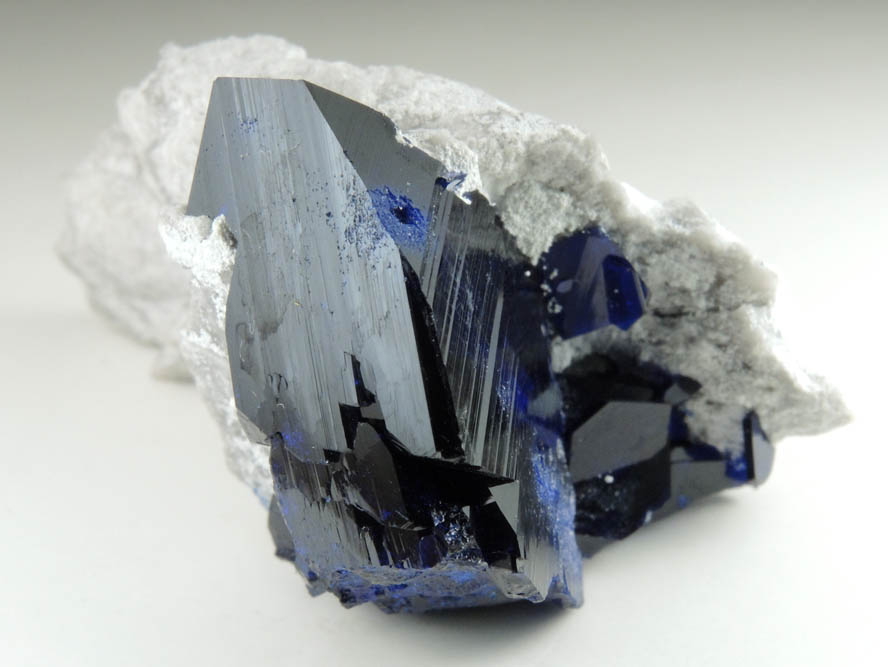 Azurite from Milpillas Mine, Cuitaca, Sonora, Mexico