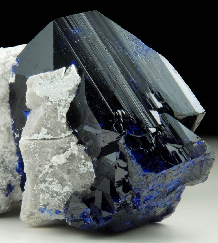 Azurite from Milpillas Mine, Cuitaca, Sonora, Mexico