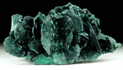 Malachite pseudomorphs after Azurite from Milpillas Mine, Cuitaca, Sonora, Mexico