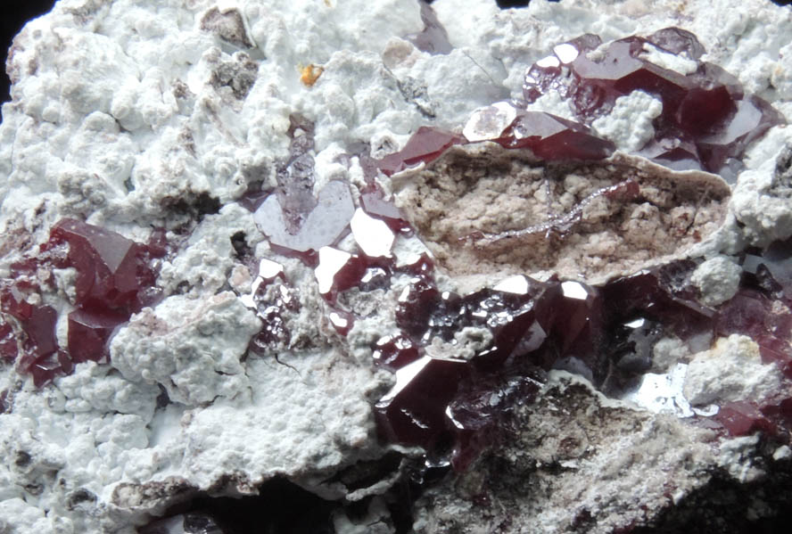 Cuprite from Milpillas Mine, Cuitaca, Sonora, Mexico