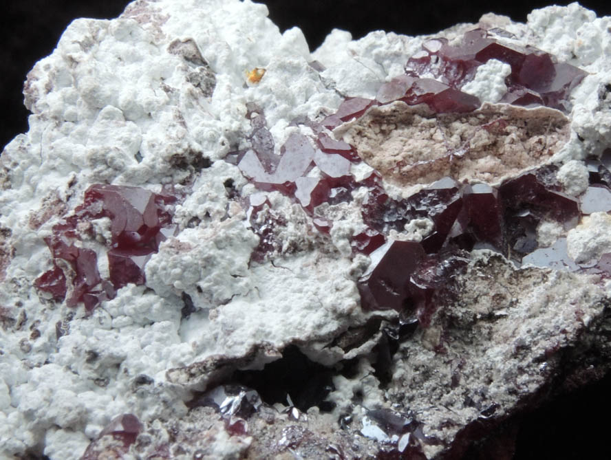 Cuprite from Milpillas Mine, Cuitaca, Sonora, Mexico