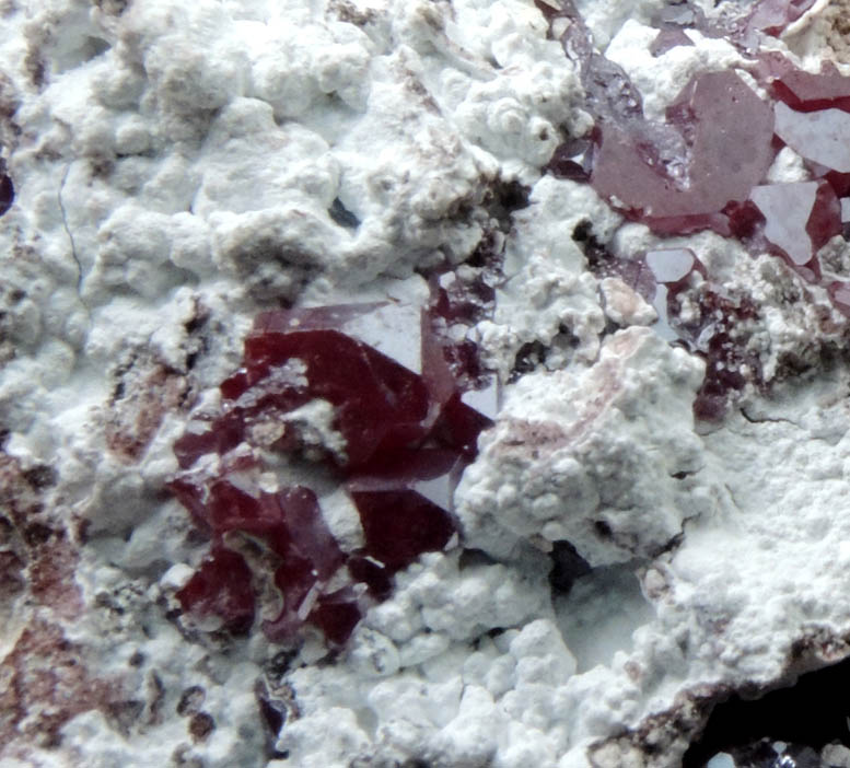 Cuprite from Milpillas Mine, Cuitaca, Sonora, Mexico