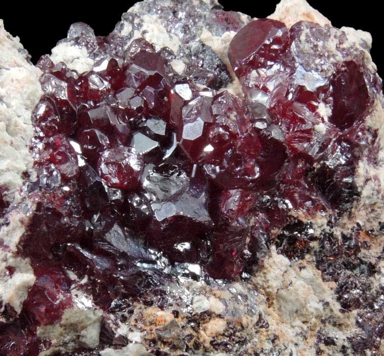 Cuprite with Native Copper from Milpillas Mine, Cuitaca, Sonora, Mexico