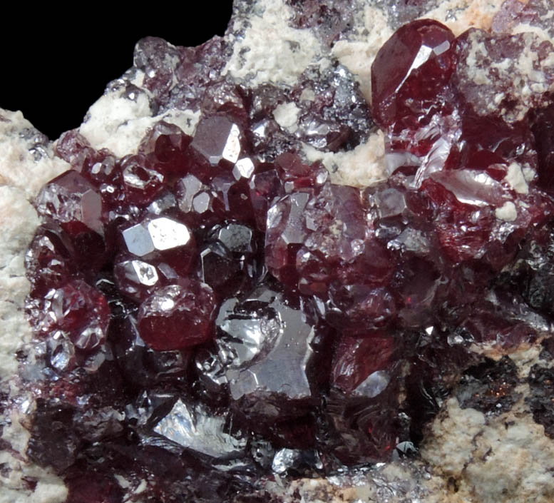 Cuprite with Native Copper from Milpillas Mine, Cuitaca, Sonora, Mexico