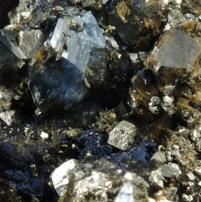 Scorodite and Pyrite from Hezhou, Guangxi Zhuang, China