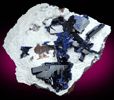 Azurite from Milpillas Mine, Cuitaca, Sonora, Mexico