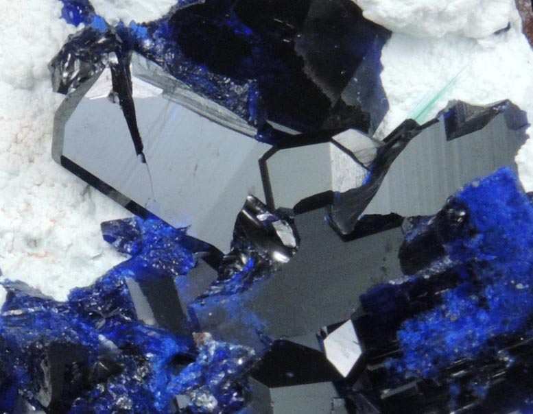 Azurite from Milpillas Mine, Cuitaca, Sonora, Mexico