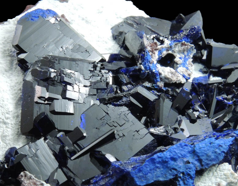 Azurite from Milpillas Mine, Cuitaca, Sonora, Mexico