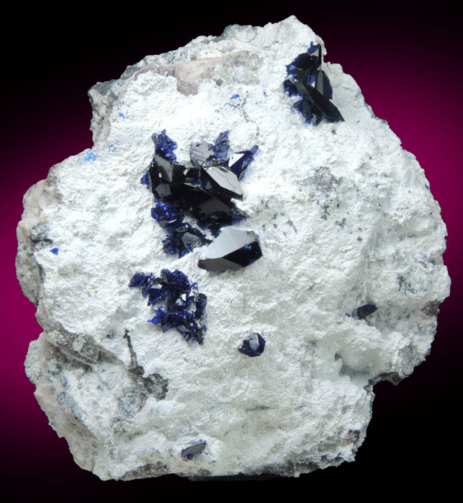 Azurite from Milpillas Mine, Cuitaca, Sonora, Mexico