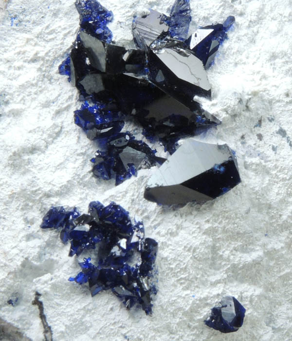 Azurite from Milpillas Mine, Cuitaca, Sonora, Mexico