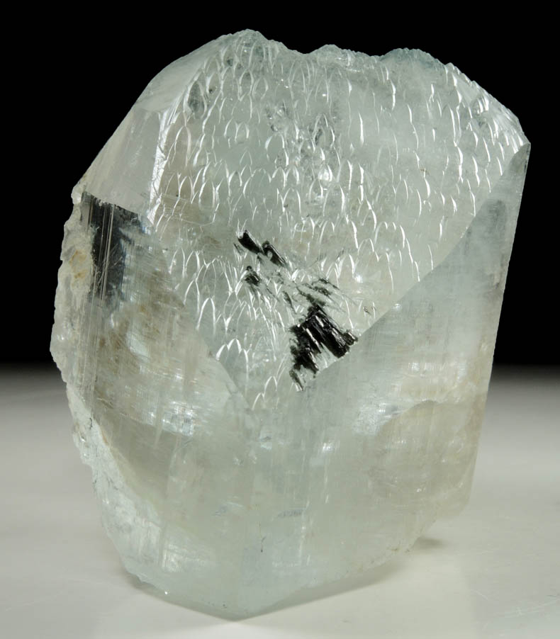 Topaz with Schorl Tourmaline from Kleine Spitzkoppe, 47 km WNW of Usakos, Erongo region, Namibia