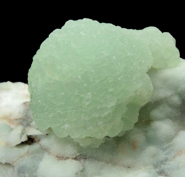 Prehnite from Goboboseb Mountains, 43 km west of Brandberg Mountain, Erongo region, Namibia