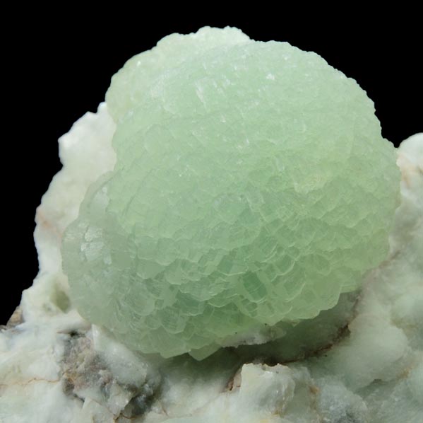 Prehnite from Goboboseb Mountains, 43 km west of Brandberg Mountain, Erongo region, Namibia