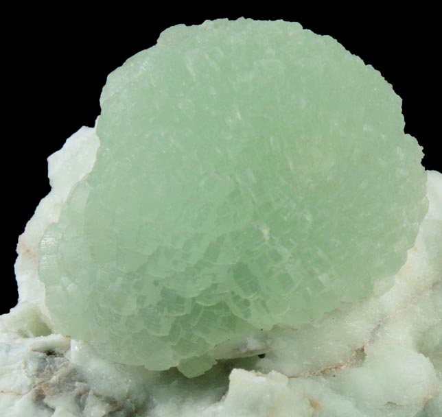 Prehnite from Goboboseb Mountains, 43 km west of Brandberg Mountain, Erongo region, Namibia