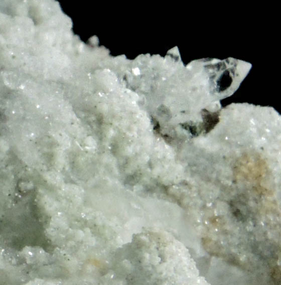 Prehnite on Quartz from Goboboseb Mountains, 43 km west of Brandberg Mountain, Erongo region, Namibia