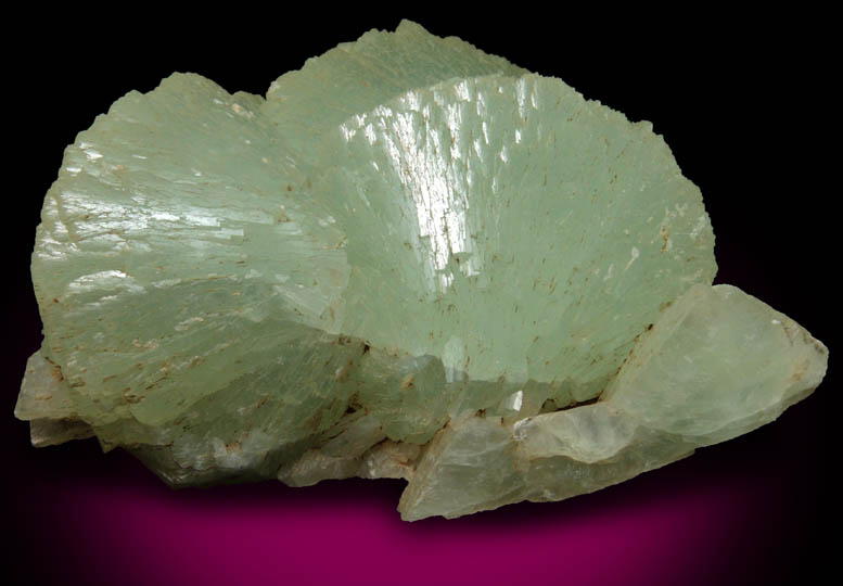 Prehnite from Goboboseb Mountains, 43 km west of Brandberg Mountain, Erongo region, Namibia