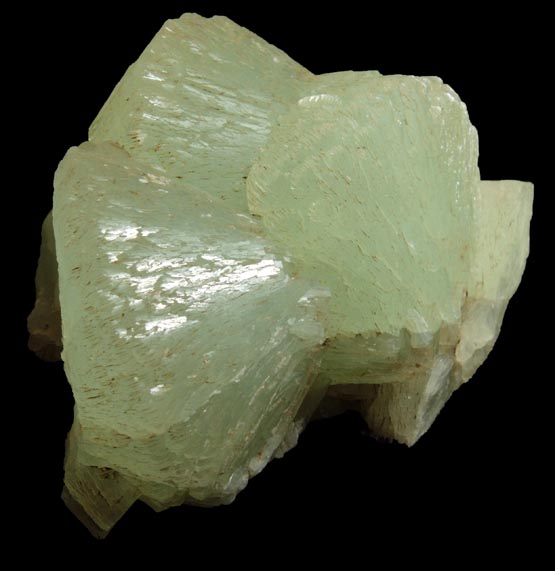 Prehnite from Goboboseb Mountains, 43 km west of Brandberg Mountain, Erongo region, Namibia