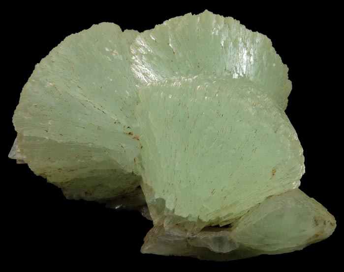 Prehnite from Goboboseb Mountains, 43 km west of Brandberg Mountain, Erongo region, Namibia