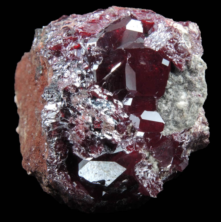 Cuprite from Milpillas Mine, Cuitaca, Sonora, Mexico