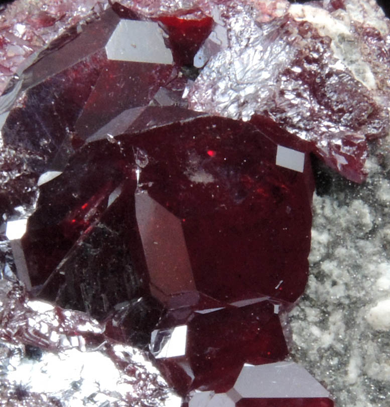 Cuprite from Milpillas Mine, Cuitaca, Sonora, Mexico