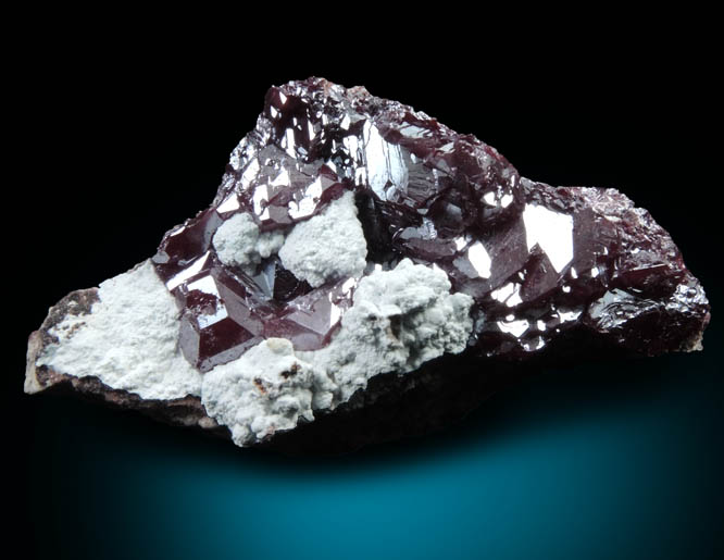 Cuprite in Dickite from Milpillas Mine, Cuitaca, Sonora, Mexico