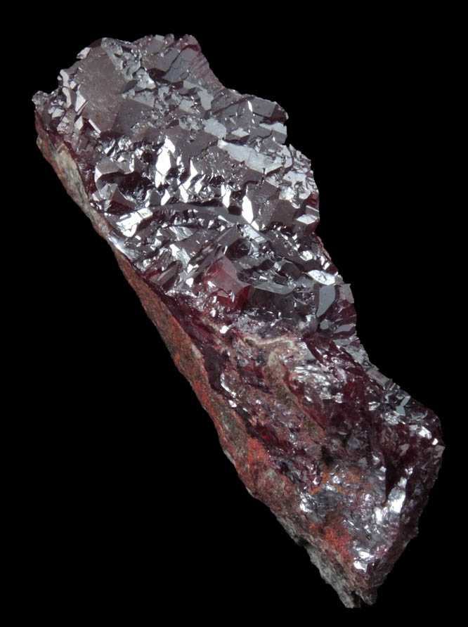 Cuprite from Milpillas Mine, Cuitaca, Sonora, Mexico