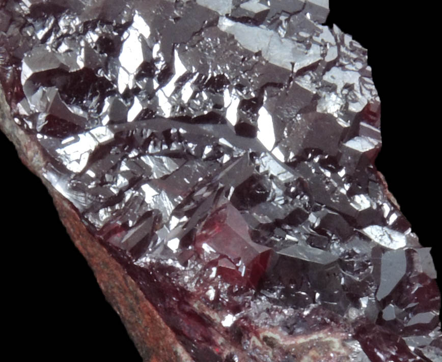 Cuprite from Milpillas Mine, Cuitaca, Sonora, Mexico