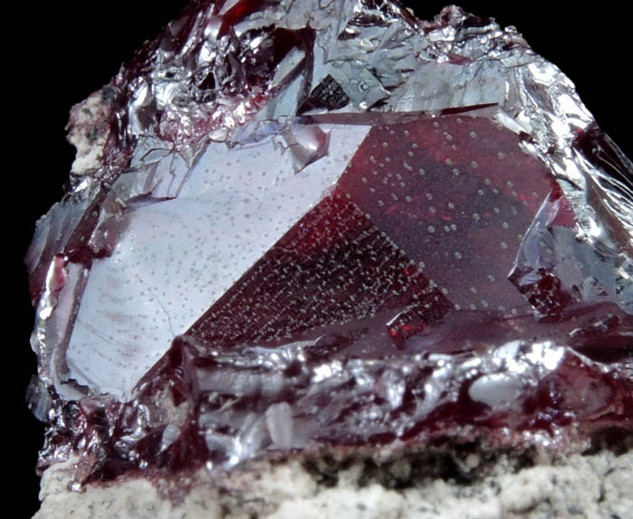 Cuprite from Milpillas Mine, Cuitaca, Sonora, Mexico