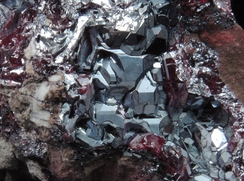 Cuprite from Milpillas Mine, Cuitaca, Sonora, Mexico