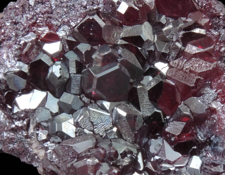 Cuprite from Milpillas Mine, Cuitaca, Sonora, Mexico