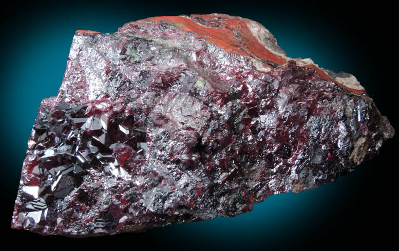 Cuprite from Milpillas Mine, Cuitaca, Sonora, Mexico