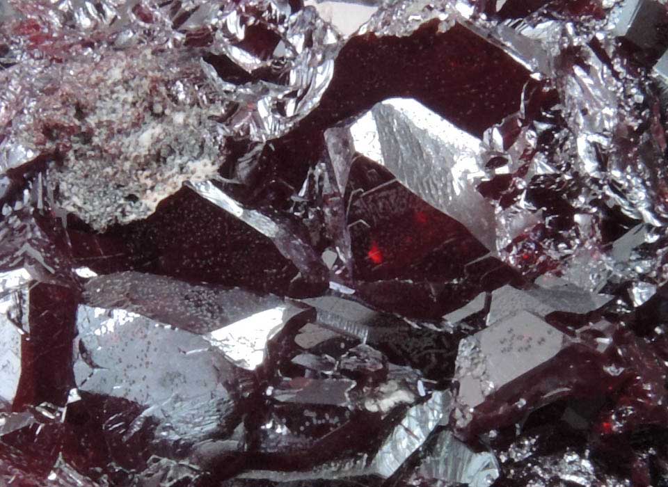 Cuprite from Milpillas Mine, Cuitaca, Sonora, Mexico