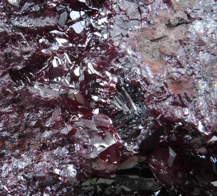 Cuprite from Milpillas Mine, Cuitaca, Sonora, Mexico