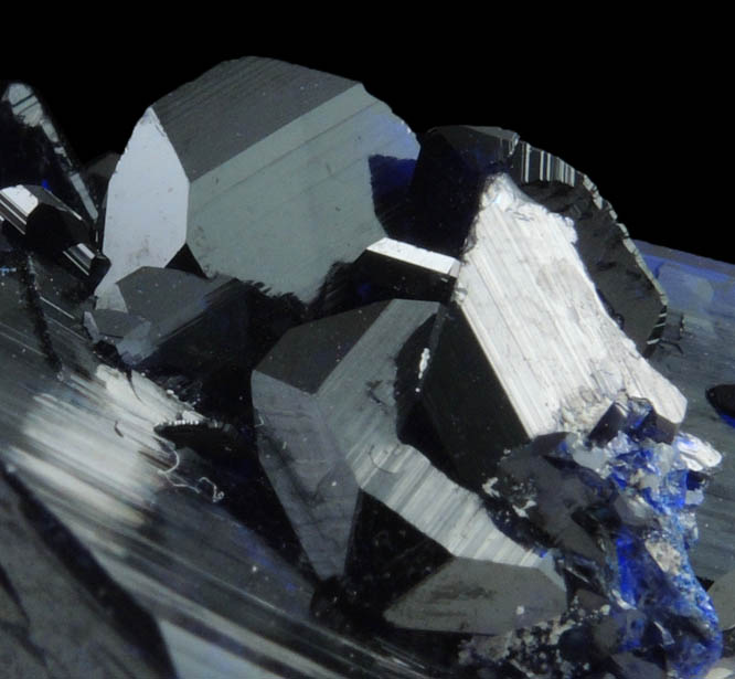 Azurite from Milpillas Mine, Cuitaca, Sonora, Mexico