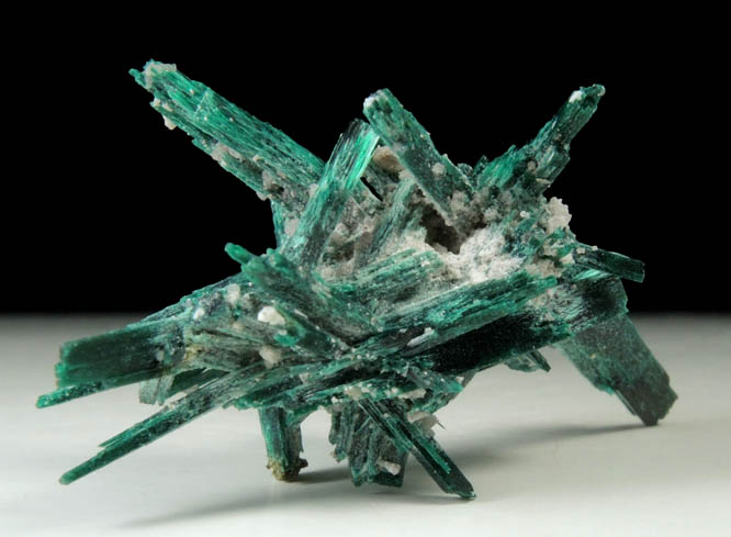 Brochantite from Milpillas Mine, Cuitaca, Sonora, Mexico