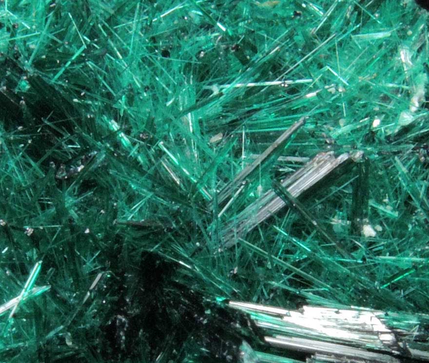 Brochantite from Milpillas Mine, Cuitaca, Sonora, Mexico