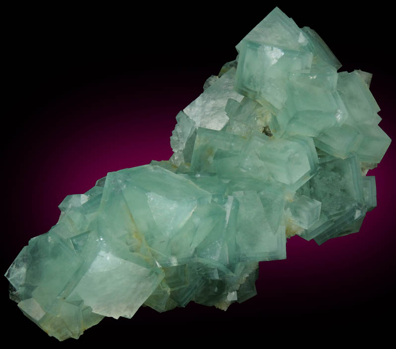 Fluorite from Hunan, China