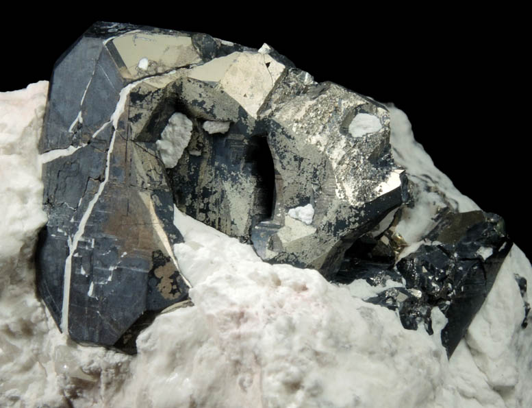 Pyrite with Chalcocite coating from Milpillas Mine, Cuitaca, Sonora, Mexico