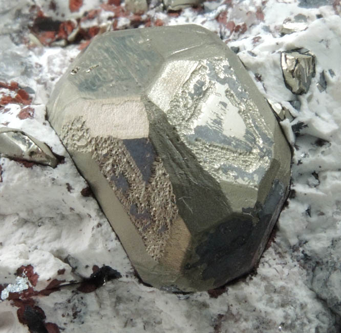 Pyrite from Milpillas Mine, Cuitaca, Sonora, Mexico